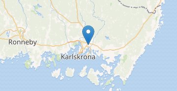 Kort Karlskrona Amiralen