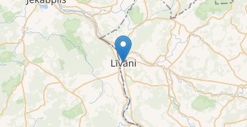 Žemėlapis Livani