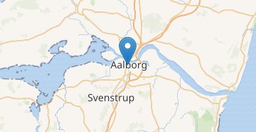 Zemljevid Aalborg