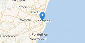 Zemljevid Aberdeen