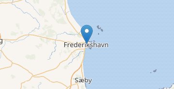 Karta Frederikshavn