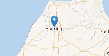 Карта Hjørring