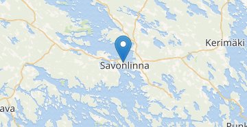 Žemėlapis Savonlinna