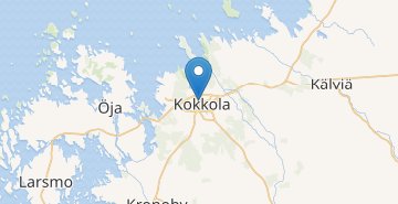 Žemėlapis Kokkola