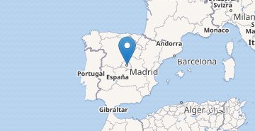 Mapa Španělsko