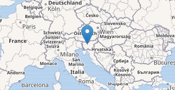 Mapa Słowenia