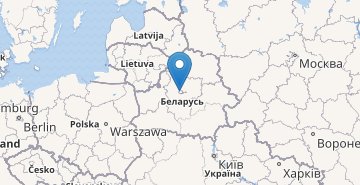Мапа Білорусії