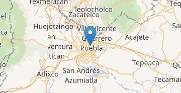 Карта Пуэбла