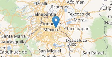 Карта Мехико