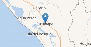 Kort Escuinapa