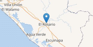 Karte El Rosario
