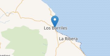 Map Los Barriles