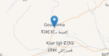 Mapa Goulmima