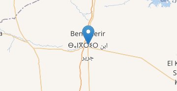Карта Бен-Герир