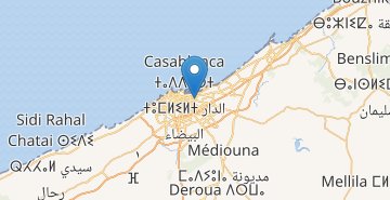 Map Casablanca