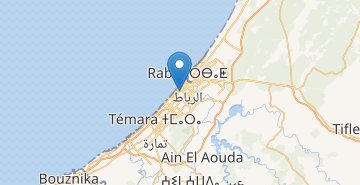 Map Rabat