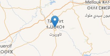 Mapa Taourirt