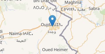 Map Oujda