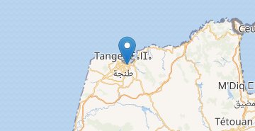 Map Tangier
