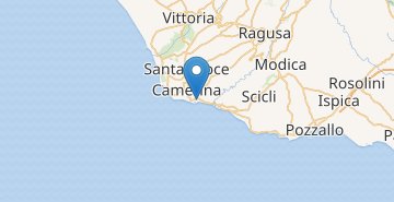 Map Marina di Ragusa