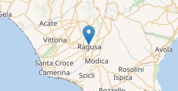 Mapa Ragusa