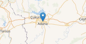 Kaart Adana