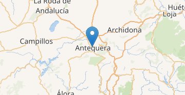Térkép Antequera