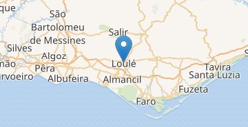 Mapa Loule