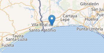 Map Isla Cristina