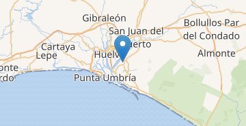 Map Palos De La Frontera