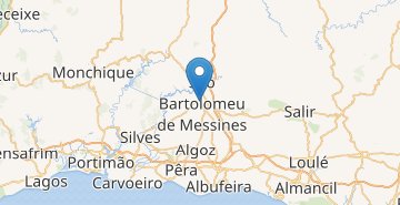 地图 Sao Bartolomeu de Messines