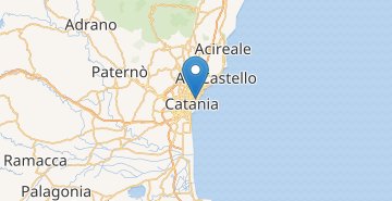 Mapa Catania