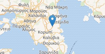 Карта Афины аэропорт