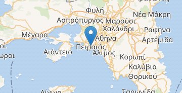 Mapa Piraeus
