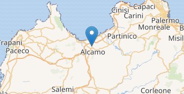 Map Alcamo