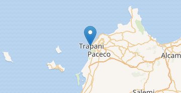 地図 Trapani