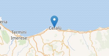 Mapa Cefalù