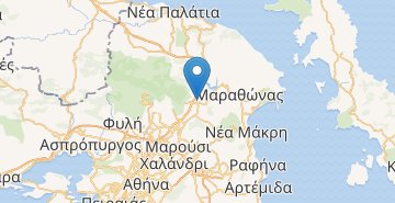 Mapa Agios Stefanos