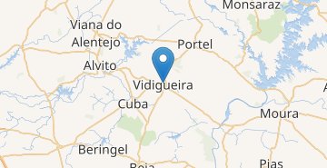 Map Vidigueira