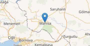 Map Manisa