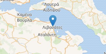 地図 Livanates