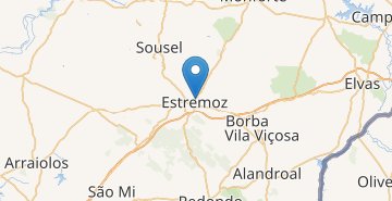 Map Estremoz