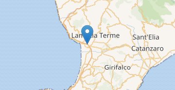 Мапа Ламеція-Терме