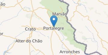 Mapa Portalegre