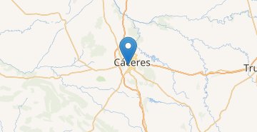 Mapa Cáceres‎