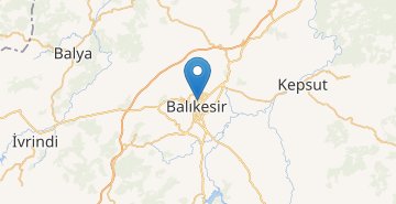 Карта Балыкесир