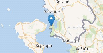 地图 Ksamill
