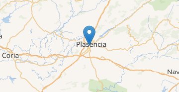 Map Plasencia