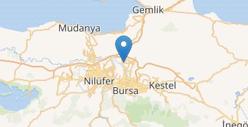 Zemljevid Bursa