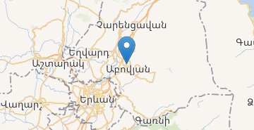 Žemėlapis Abovyan